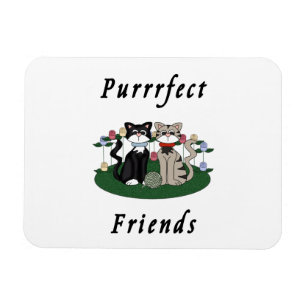 KattPurrrfect vänner Magnet