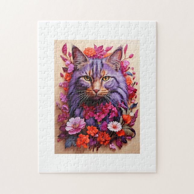 Kattpussel  pussel (Vertikal)