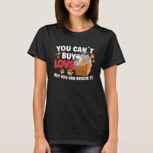 KATTRÄDDNING DJURRÄTTIGHETER RÄDDA KATT ADOPTION T SHIRT