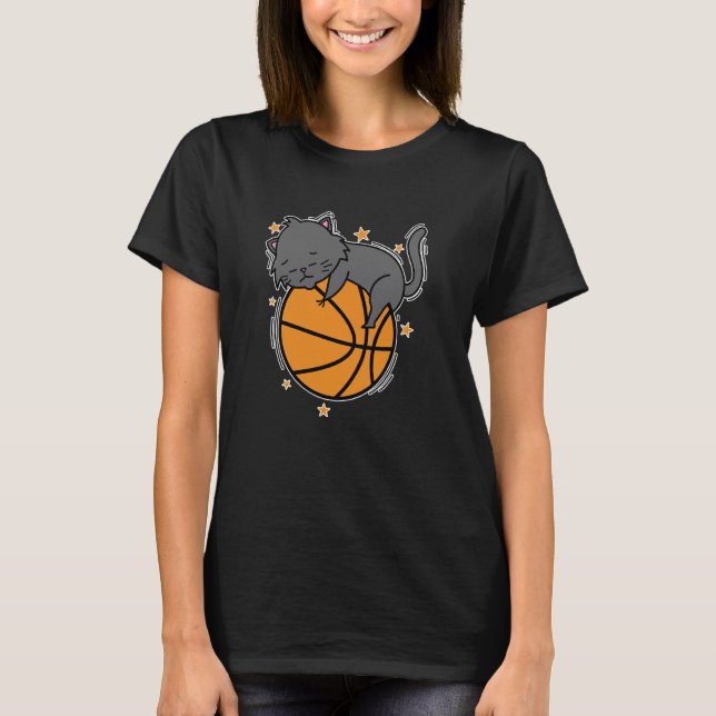 Kattridbasket T Shirt (Framsida)