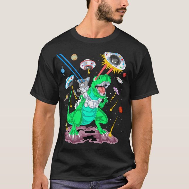 kattridinosaur t shirt (Framsida)