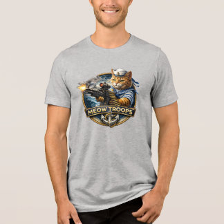 Kattrig marinsoldat. t shirt