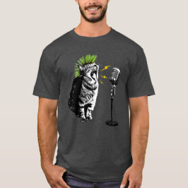 Kattröja, Rolig Grafisk T-Shirt