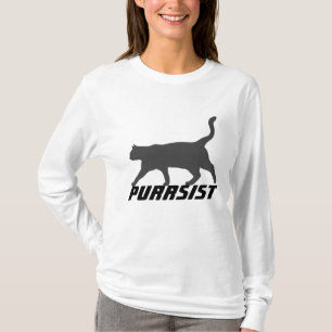 KATTRÖJAR MED PURRSIST T SHIRT