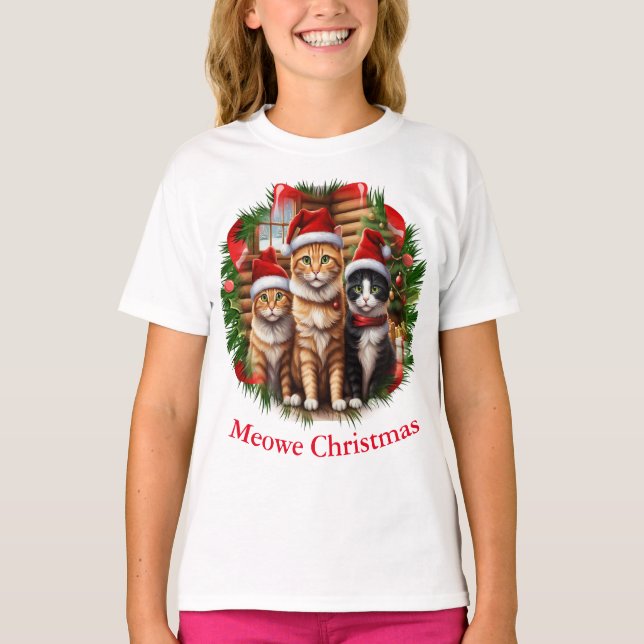 Kattröjor T Shirt (Framsida)
