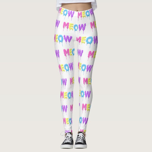 KATTRÖJSBYXOR LEGGINGS (Framsida)