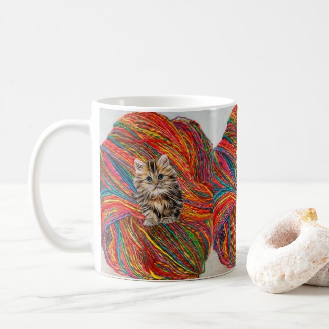 Kattrulle  Mugg (Med munk)