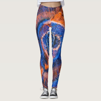 Katt's Öga Nebula fet färglösa baljor Leggings