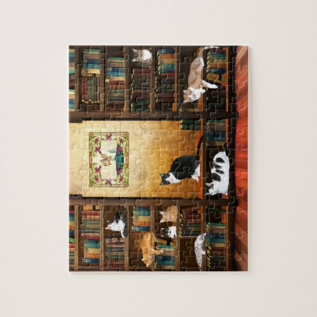 Kattsagor Pussel (Vertikal)