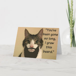 Kattsaknad som du Card Kort