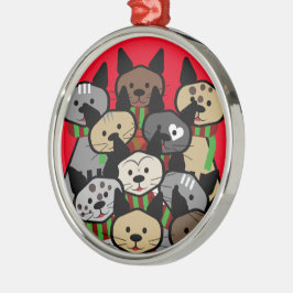 Kattsalternativ Julgransprydnad Metall