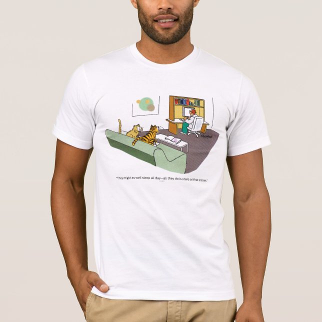 Kattsamtal T Shirt (Framsida)