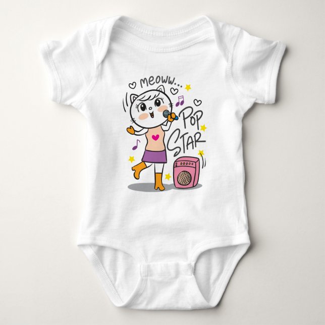 Kattsångare T Shirt (Framsida)