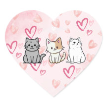 Kattserier och hjärtan