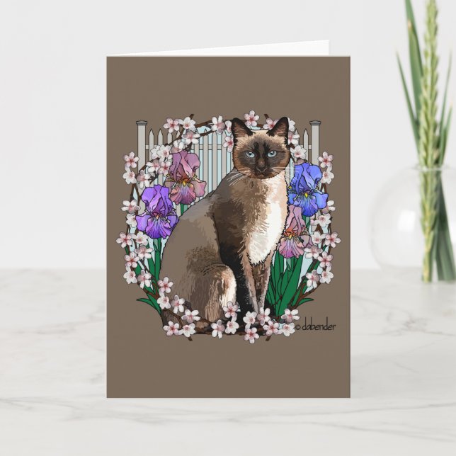 Kattsjöar - Vår Garden Kort (Framsida)