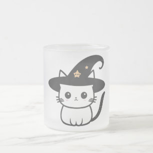 kattsjuka, söta katter   Katter älskare-design Frostad Glasmugg