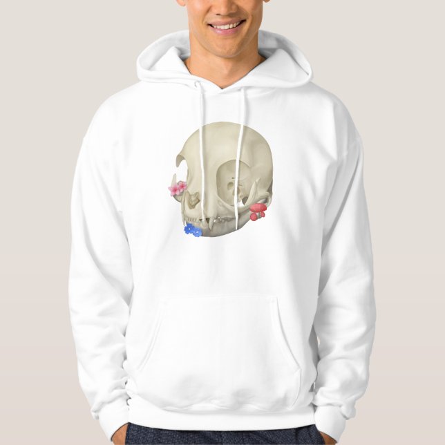 Kattskal med Flora Hoodie (Framsida)