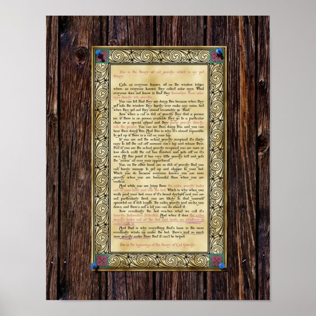 Kattskärpa - Skriv ut eller Poster (Framsidan)