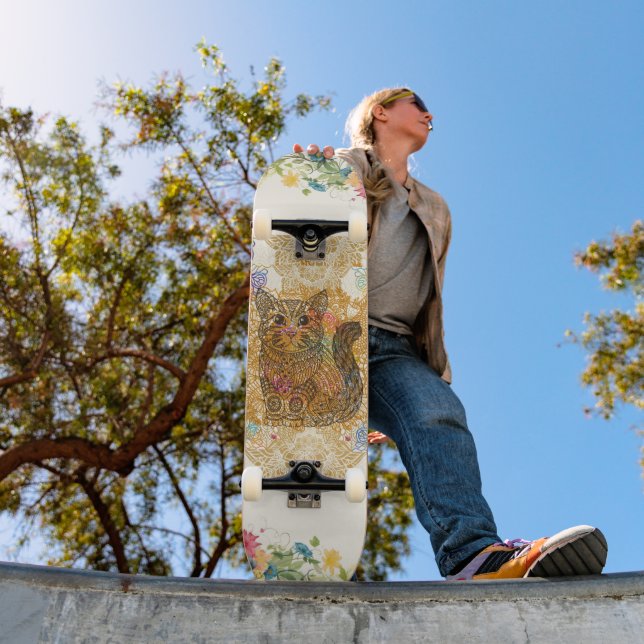 Kattskateboard Mini Skateboard Bräda 18,5 Cm (Utomhus 1)