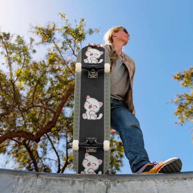 Kattskateboard Mini Skateboard Bräda 18,5 Cm (Utomhus 1)