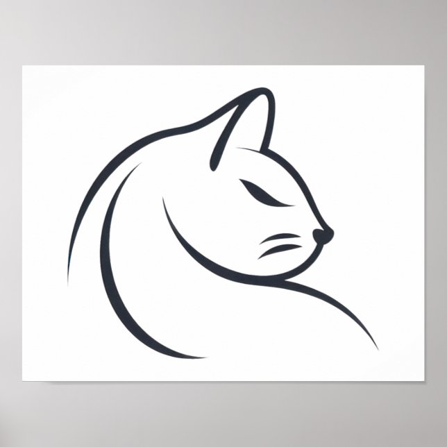 Kattskiss liten poster (Framsidan)