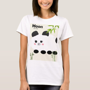 Kattskjorta för tjock av måne-kaka t shirt