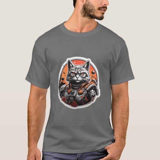 Kattskjortor för krigsändamål t shirt (Framsida)