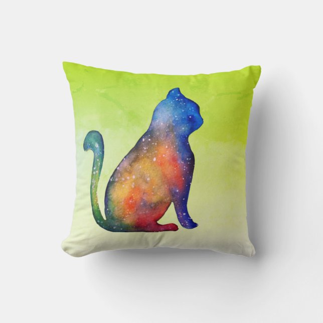 Kattskydd 41 cm x 41 cm kudde (Framsida)