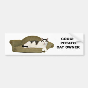 Kattsoffapotatis Bildekal