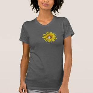 Kattsolsken och rolig sommarbära för solros t-shirt