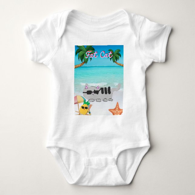Kattsommar för tjock till kvinnor t shirt (Framsida)