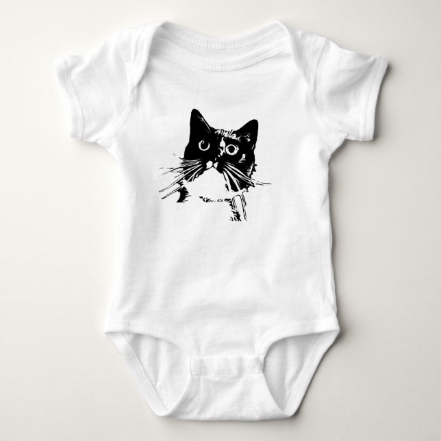 Kattspädbarnranka T-shirt (Framsida)