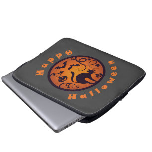 Kattspindlar och fladdermus laptop fodral