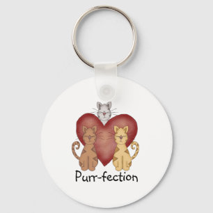KattSpinnande-fection Nyckelring