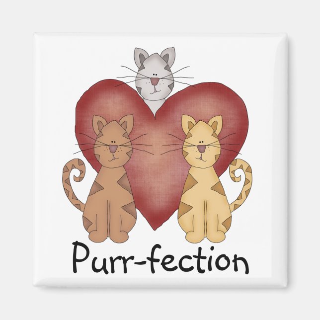 KattSpinnande-fectionTshirts och gåvor Magnet (Framsidan)