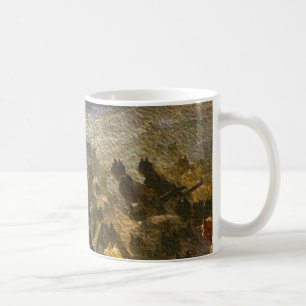 Kattstad - vintagekonst - anpassade! kaffemugg