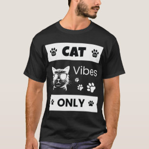Kattstämning Endast Coola Kattälskare Roliga Solgl T Shirt