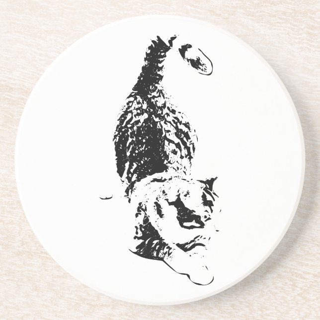 Kattsteg genom fallskuggor underlägg (Framsidan)