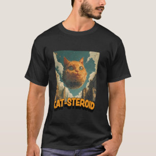 Kattsteroid - Katter som en asteroid - Kattillustr T Shirt