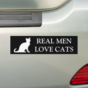 Kattstötfångare i Real manar kärlek Bildekal