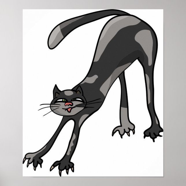 Kattstreck, Poster (Framsidan)