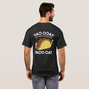 KattT-tröja - TACOKATTEN som tillbaka stavas, är… T Shirt
