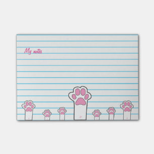 Katttassar Post-it Block