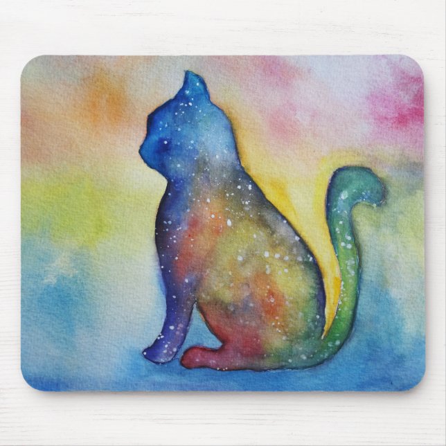 Kattteckningmousepad Musmatta (Framsidan)