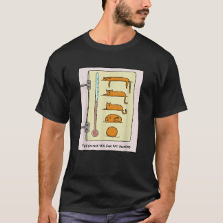 Katttermometer för Roligt och gåvor T Shirt