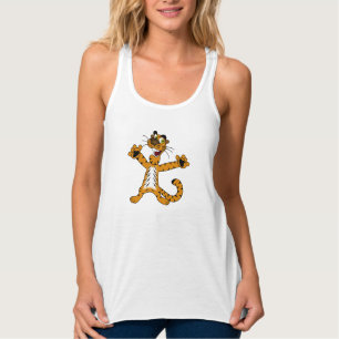 Katttiger.. Linne Med Racerback