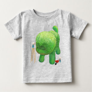 Kattträdgårdsmästare och Grönt Djur Bush T Shirt