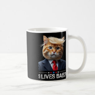 Katttrast 9 lever i Baby _2 Kaffemugg