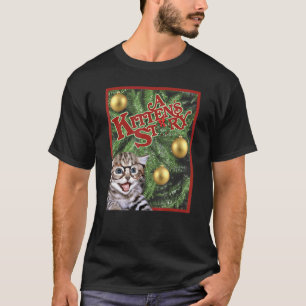 Katttröja En Kittens Berättelse Jul Film Affisch F T Shirt