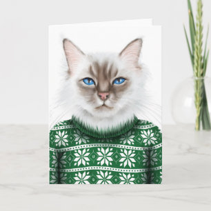 Katttröja Kort